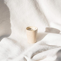 Mini Candle Eelina - Hand-poured Stoneware Cup | Rapeseed & Coconut Wax — Ansicht 1