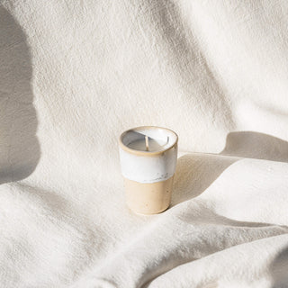 Kerzen-Set Mixed – Steingut | Handgegossen | 2-in-1 Design