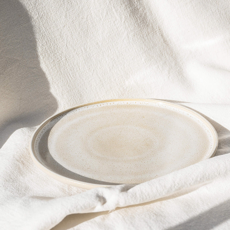 Eelina Teller klein – Steingut handgemacht 21,5 cm — EDDA Stoneware