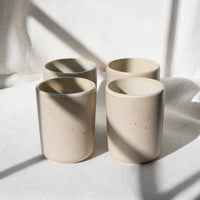 Frühstücksset Eelina Steingut handgefertigt Beige – 6, 12, 18 oder 24-teilig — Ansicht 3