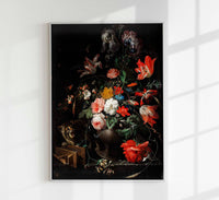 The Overturned Bouquet – Abraham Mignon Kunstdruck UV-resistent — Ansicht 1