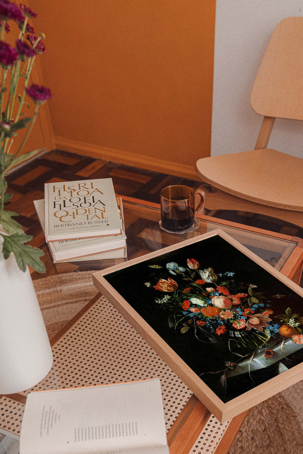 Still Life with Flowers – Ottmar Elliger Botanical Poster | Fine Art Print Premium