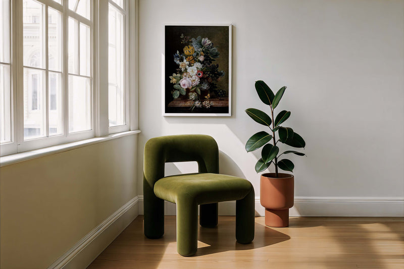 Still Life with Flowers Botanical Poster – Fine Art Print von Eelke Jelles Eelkema — Ansicht 2