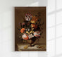 Still Life with a Vase of Flowers and a Dead Frog – Fine Art Print