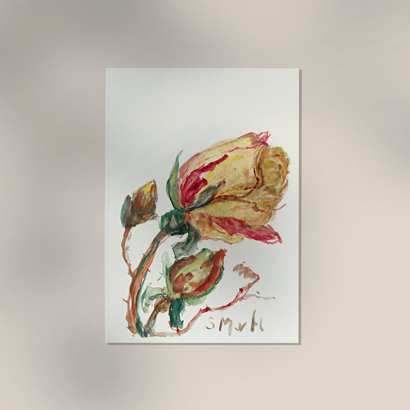Rose by Sientje Mesdag-van Houten Botanical Poster – Kunstdruck Berlin — Ansicht 3