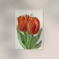 Two Red Tulips Botanical Poster – Sientje Mesdag-van Houten — Ansicht 3