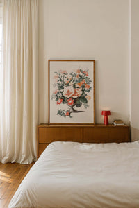Stone Vase with Flowers no 2 – Botanical Art Print by Johan Teyler — Ansicht 2