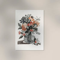 Stone Vase with Flowers Nr. 4 – Botanischer Kunstdruck von Johan Teyler — Ansicht 3