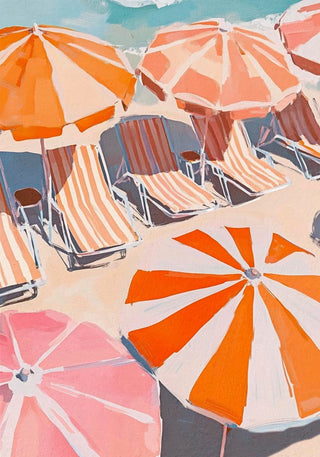 Summertime – Art Poster | Kunstdruck | sommerliche Grafikillustration