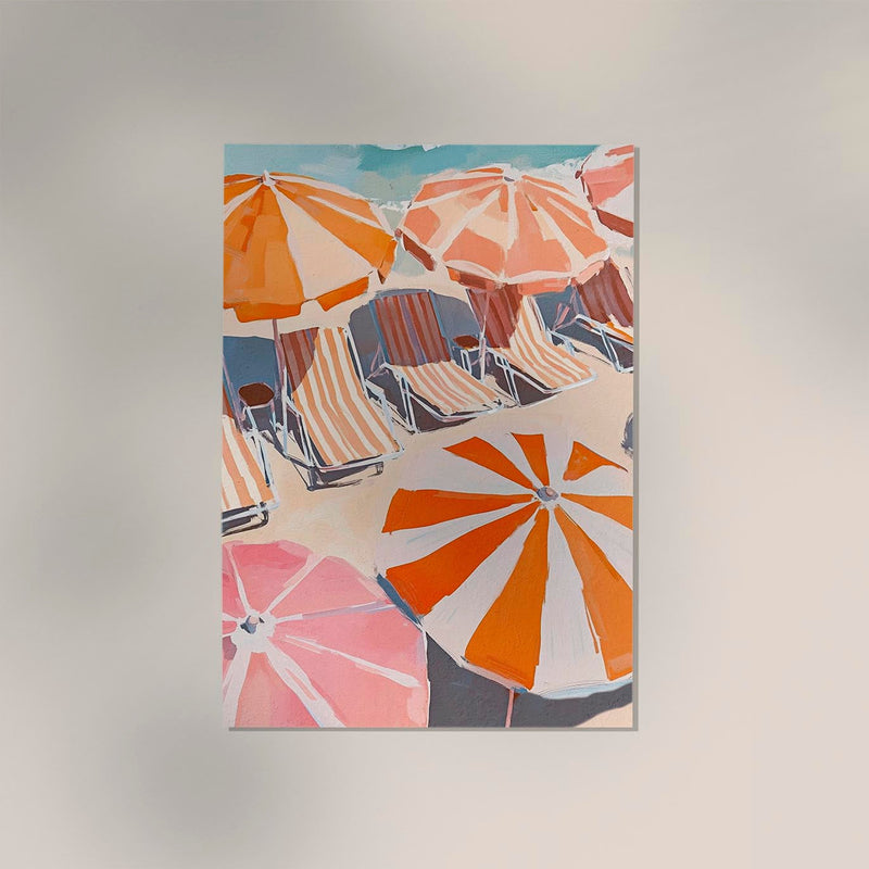 Summertime – Art Poster | Kunstdruck | sommerliche Grafikillustration — Ansicht 3