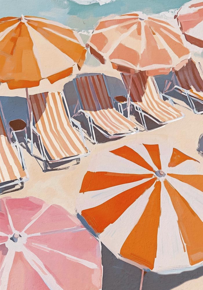 Summertime – Art Poster | Kunstdruck | sommerliche Grafikillustration — Ansicht 4