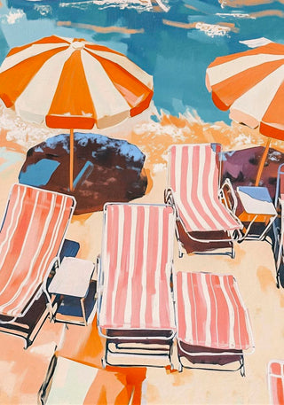 Summertime part 2 – Art Poster | Kunstdruck | sommerliche Grafikillustration