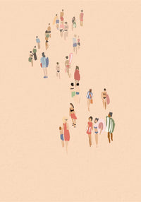 Walk on the Beach – Set of 2 Prints | Fine Art Print Küstenfotografie — Ansicht 5