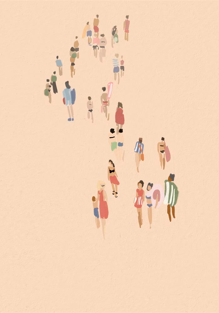 Walk on the Beach – Set of 2 Prints | Fine Art Print Küstenfotografie — Ansicht 5