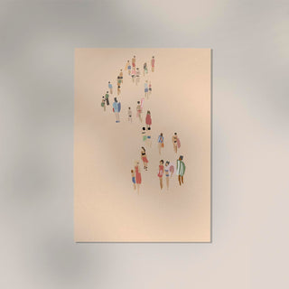 Walking on the Beach – Fine Art Print | Küstenmotiv | Fotokunst