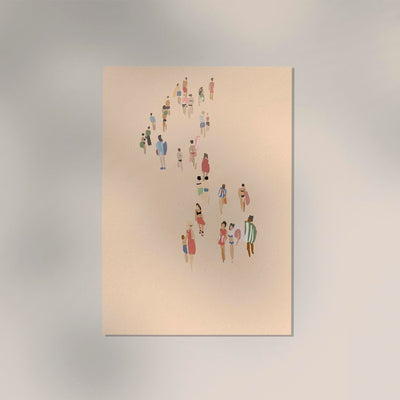 Walking on the Beach – Fine Art Print | Küstenmotiv | Fotokunst