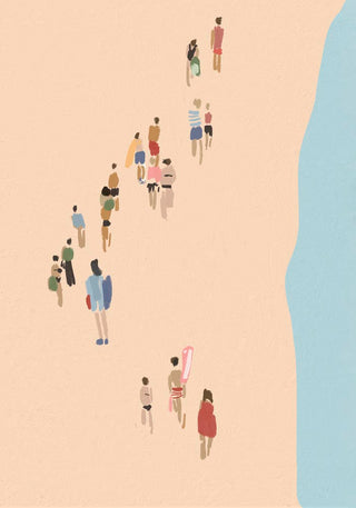 Walk on the Beach – Set of 2 Prints | Fine Art Print | Küstenfotografie