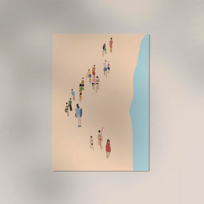 Walk on the Beach – Set of 2 Prints | Fine Art Print Küstenfotografie