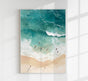 Beach Seen From Above No. 2 Art Poster – Fine Art Paper | Canvas | UV-Archival