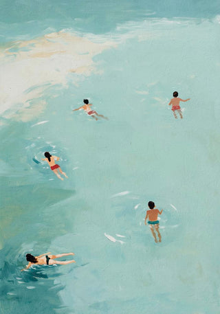 Summer in the water – Set of 2 Prints | Kunstdruck | sommerliche Wasserillustrationen