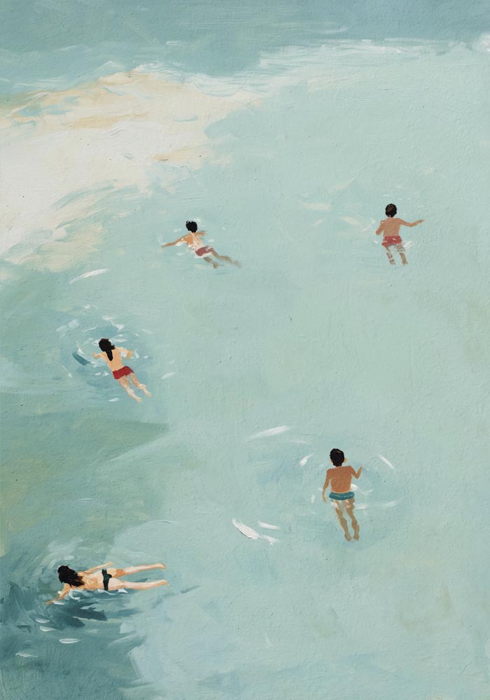 Summer in the Water – Set of 2 Prints | Art Print Water Illustrations — Ansicht 5