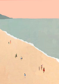 Late Afternoon at the Beach Fine Art Print – Premium Art Print in 6 Sizes — Ansicht 4