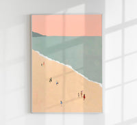 Late Afternoon at the Beach Fine Art Print – Premium Art Print in 6 Sizes — Ansicht 1