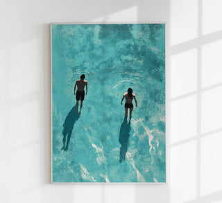 In the Water Art Poster – Fine Art Print | UV-beständig | Atelierdruck Berlin