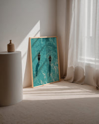 In the Water Art Poster – Fine Art Print UV-resistant | Atelierdruck Berlin — Ansicht 2