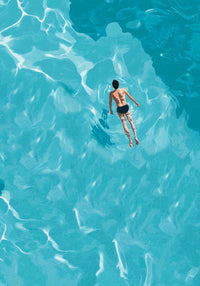 Floating in the Water Art Poster – Gentle, Soothing, Close to Nature — Ansicht 4