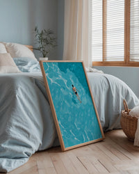 Floating in the Water Art Poster – Sanft, Beruhigend, Naturnah — Ansicht 2