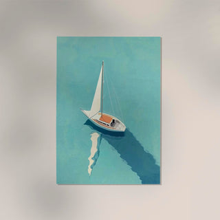 Sailboat Nr. 2 Art Poster – Fine Art Print | UV-beständig | Premium Papier