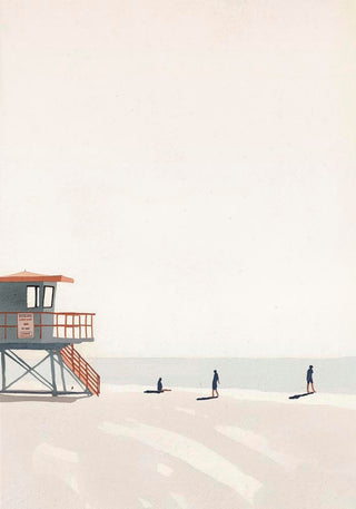 A Calm Day at the Beach – Fine Art Print | Naturmotiv | UV-beständig