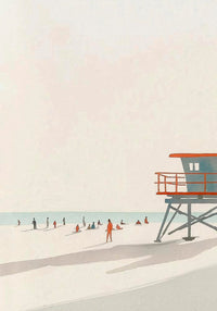 A Calm Day at the Beach No. 2 Fine Art Print – UV-resistant — Ansicht 4