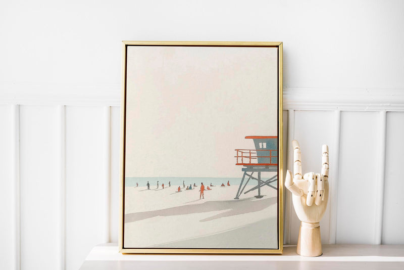 A Calm Day at the Beach No. 2 Fine Art Print – UV-resistant — Ansicht 2