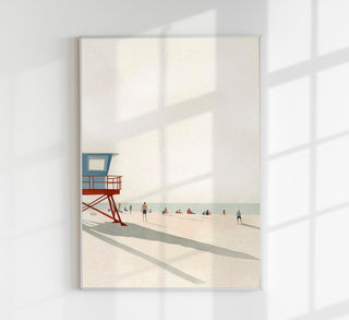 A Calm Day at the Beach nr 3 – Fine Art Print | Naturmotiv | UV-beständig
