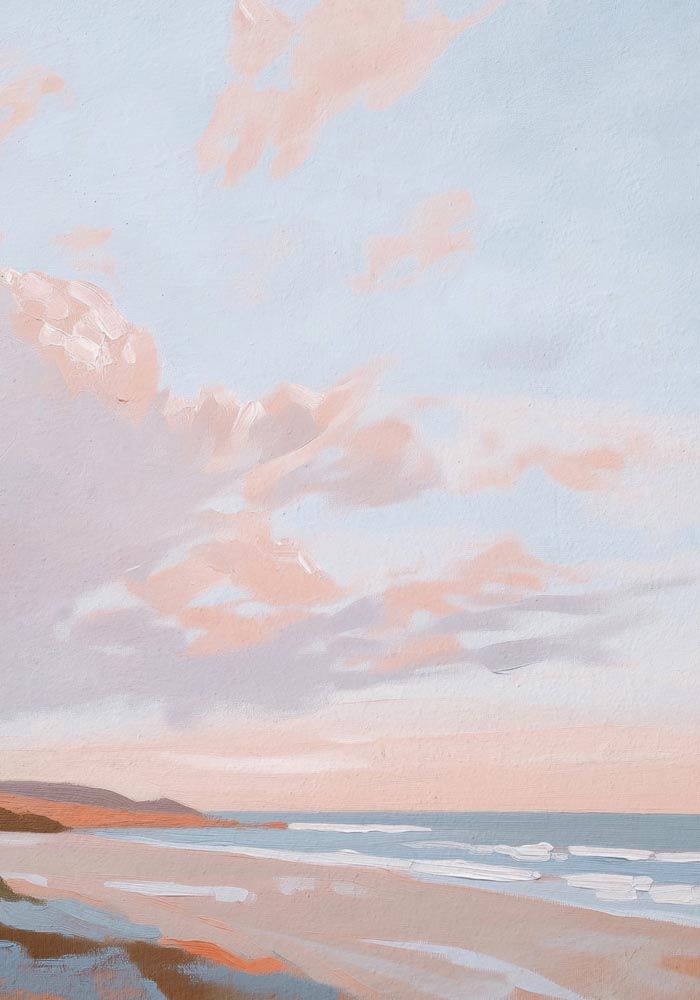 Sunset on the Beach Art Print – UV-Resistant Fine Art | Patroa Studio — Ansicht 4