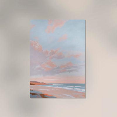 Sunset on the Beach Art Print – UV-Resistant Fine Art | Patroa Studio