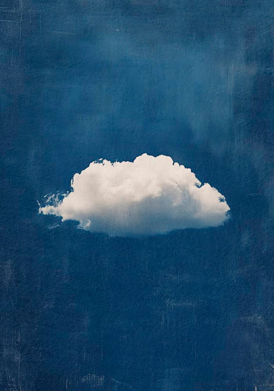 Blue Sky and the Cloud Art Print – Fine Art Print Minimal Coastal