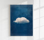 Blue Sky and the Cloud Art Print – Fine Art Print Minimal Coastal