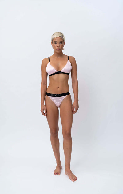 HACOY Silk Bra Unterbügel – Seidig weich, verstellbare Träger