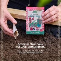 Organic Chili Seed Set – 6 Open-Pollinated Varieties with Planting Instructions — Ansicht 3