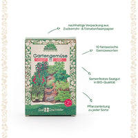 BIO-Saatgut-Set „Gartengemüse“ – 10 samenfeste Sorten — Ansicht 6