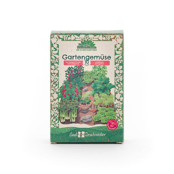 BIO-Saatgut-Set „Gartengemüse“ – 10 samenfeste Sorten