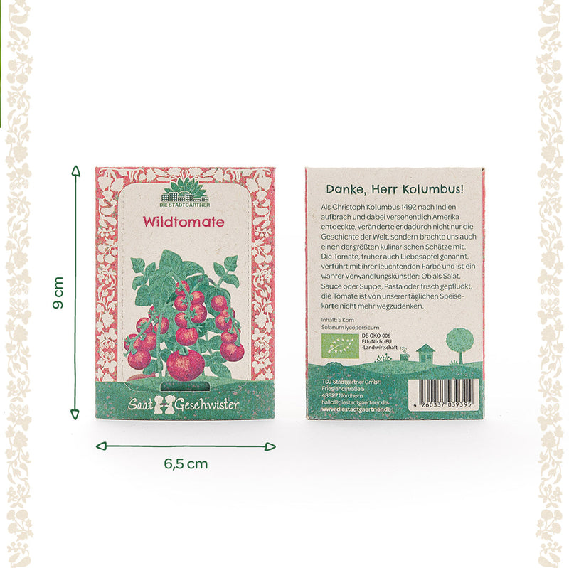 Organic Seed Wild Tomato – EU certified, open-pollinated — Ansicht 5