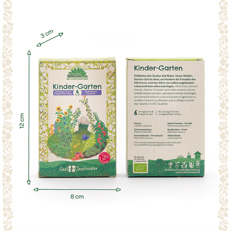 Organic Seed Set "Children's Garden" – 6 open-pollinated varieties for young gardeners — Ansicht 5