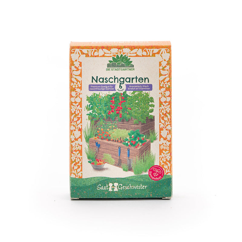 Organic Seed Set "Snack Garden" – 6 open-pollinated varieties for balcony & garden — Ansicht 2