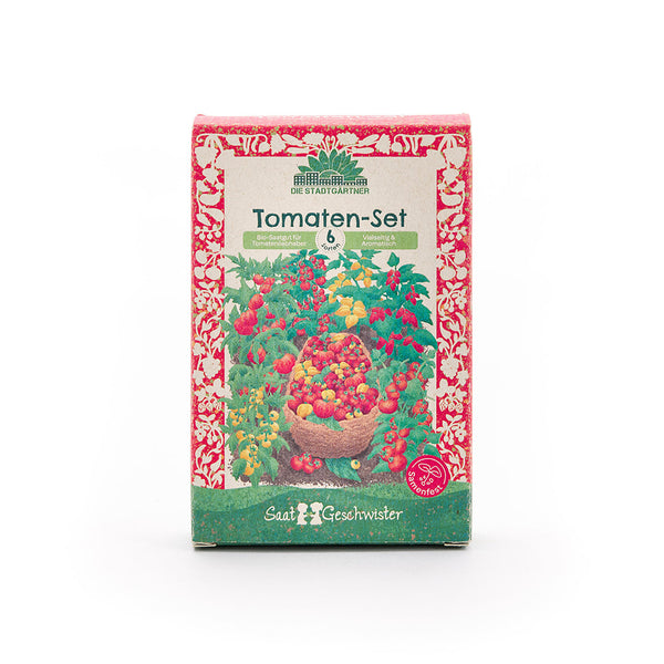 BIO-Saatgut-Set „Tomaten“ – 6 samenfeste Sorten, EU-zertifiziert