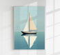 Sailing Day – Fine Art Print | Maritime Segelstimmung | Lebhafte Küstendeko