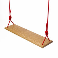 Swing for Generations – Handcrafted 80 cm Wide Solid Oak — Ansicht 1